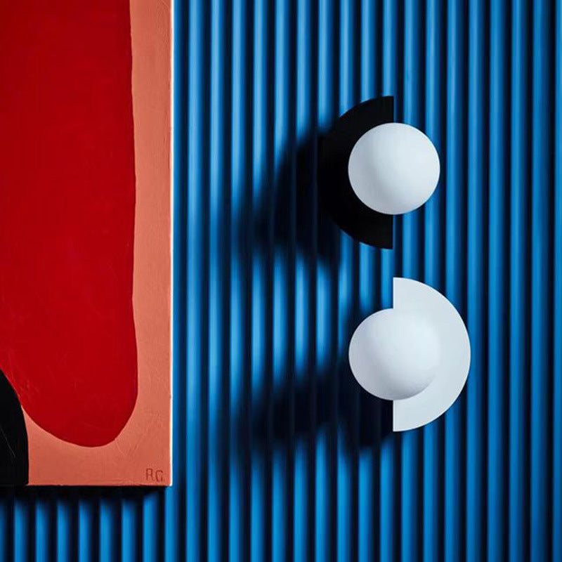 Solvire Wall Lamp Half Circle Globe