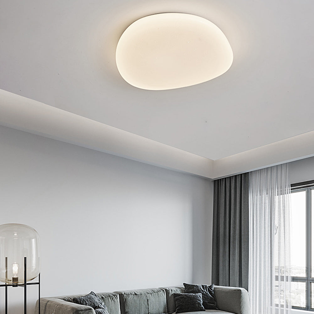 Raviq Flush Mount Ceiling Light, Pebbles Shape