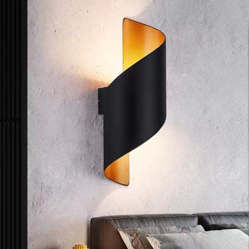 Marqen Wall Lamp Modern Conch Shape Spiral Outdoor