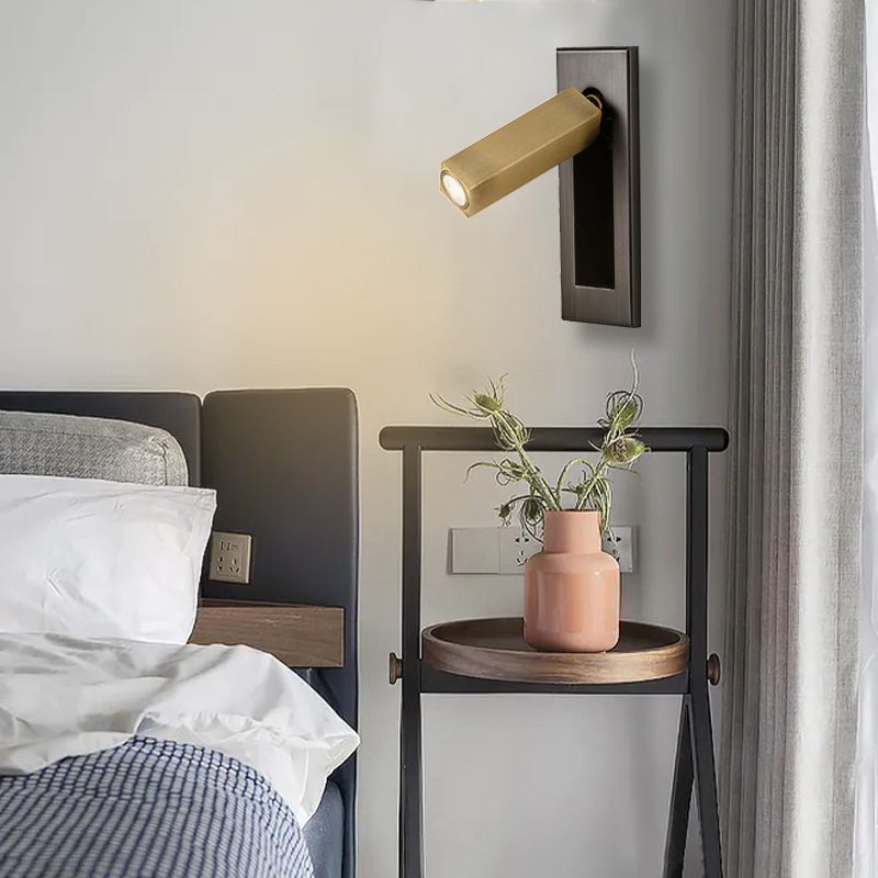 Noriel Wall Lamp Modern Rotatable Bedside Cylindrical