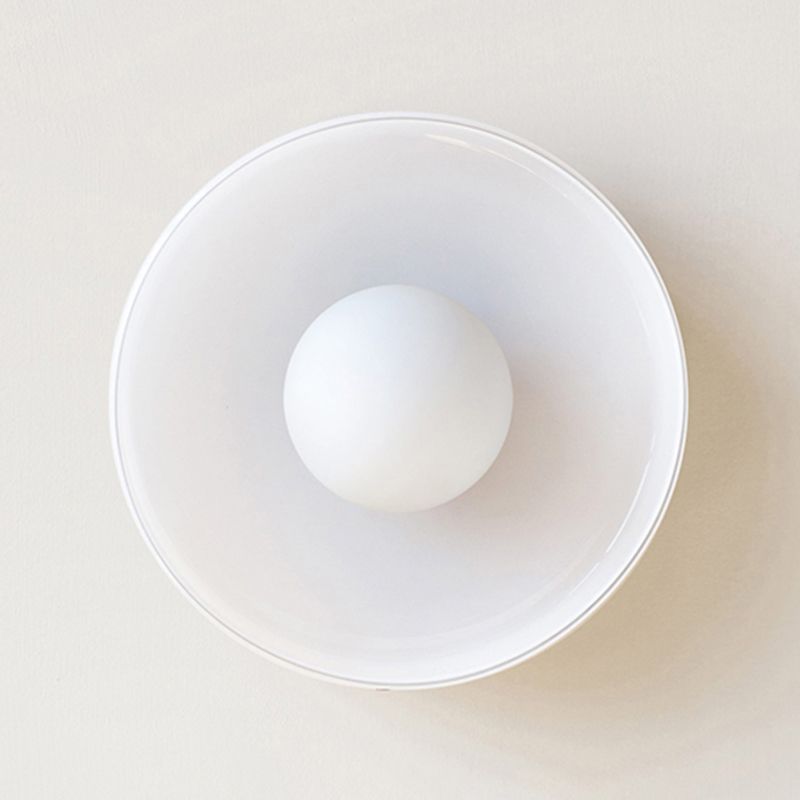 Solven Ceiling Light Drum-Shaped Glass