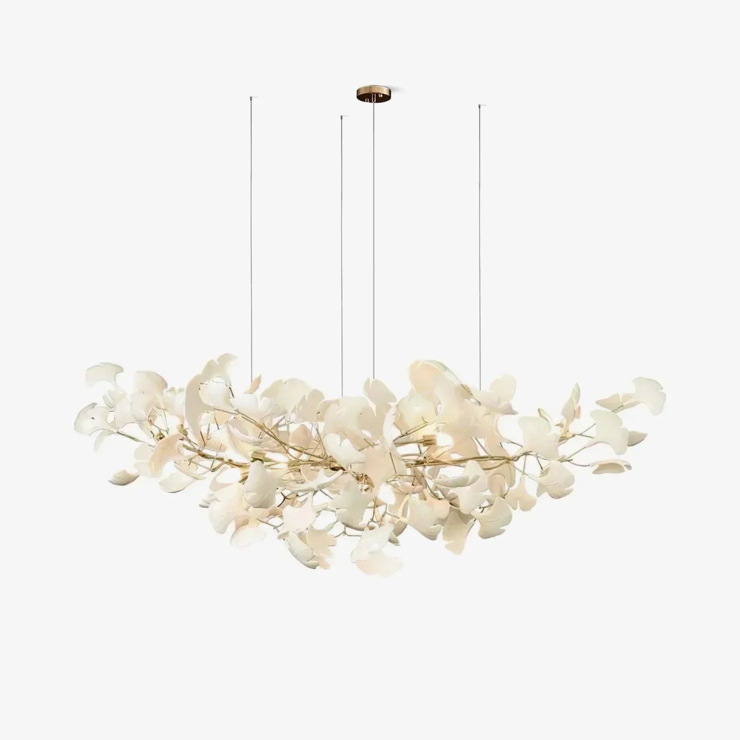 Olivia Lampadario di Lusso in Ceramica con Forma a U