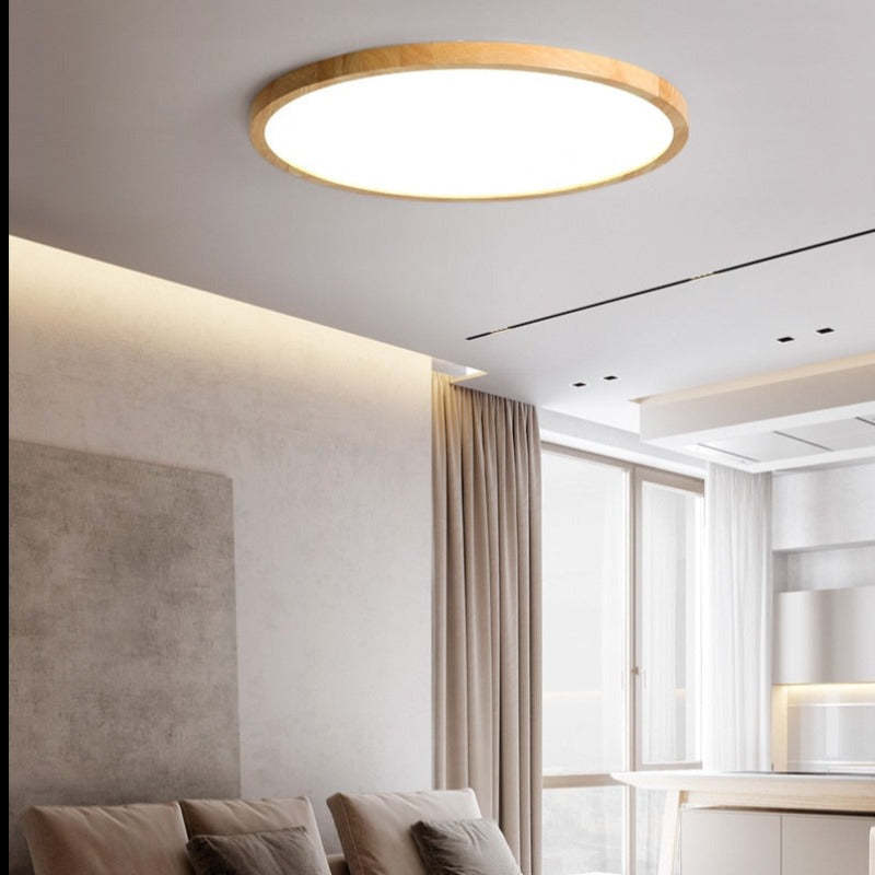 Orvix Ceiling Light Wood LED Minimalist