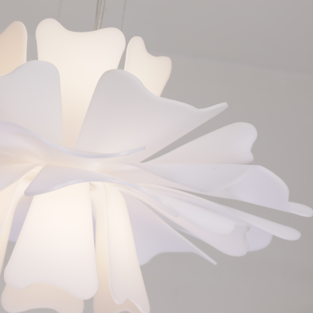 Arisha Moderni LED Lampada a Sospensione Bianco Fiore