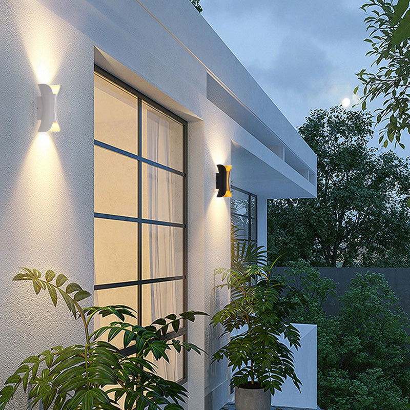 Calyxor Wall Lamp Curved Outdoor Wall Mounted LED