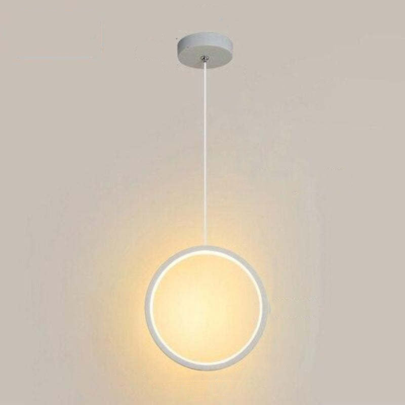 Kori Modern LED Pendant Light Black/White Living Room