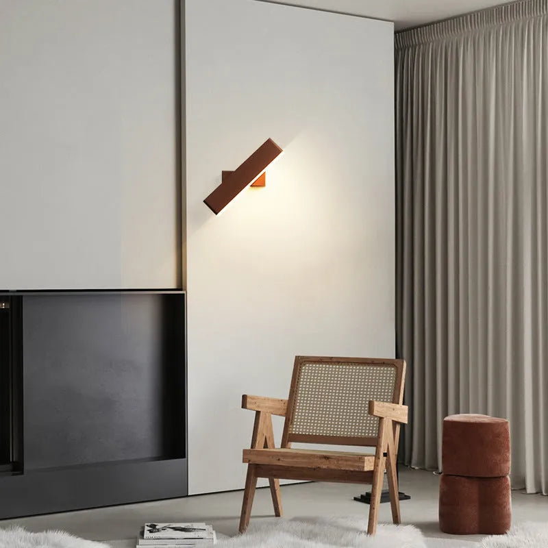Lirel Rectangular Rotatable Wall Lamp