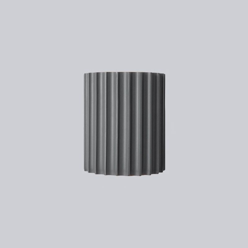 Orvian Wall Lamp Semi-cylindrical Resin