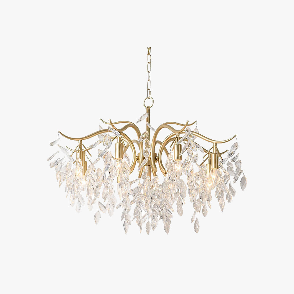 Kristy Elegante LED Fiore Lampada a Sospensione Moderno Lusso