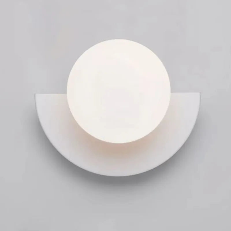 Solvire Wall Lamp Half Circle Globe