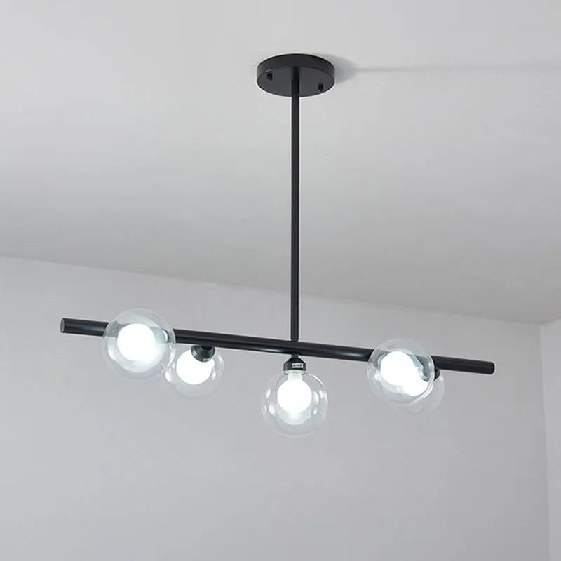 Lumirel Pendant Light Linear Bubble Glass