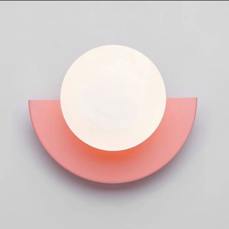 Solvire Wall Lamp Half Circle Globe