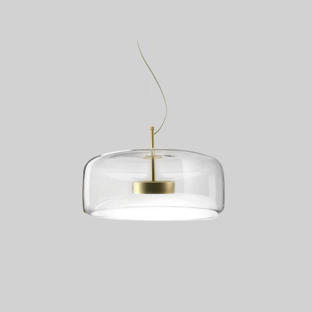 Lioren Pendant Light Morden Glass Clear/Smoky/Amber