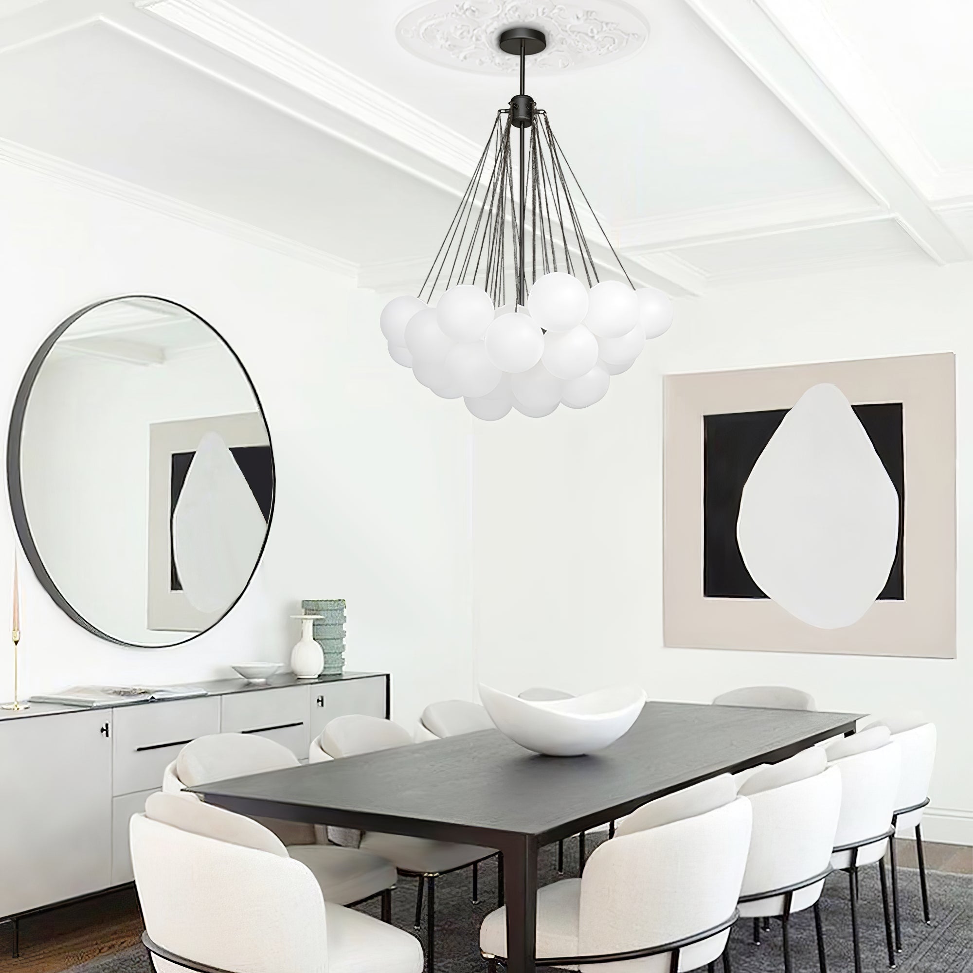 Bubble Chandelier - Blowlighting