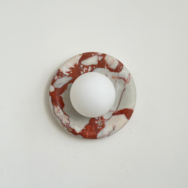 Hako Marble Indoor Wall Sconce