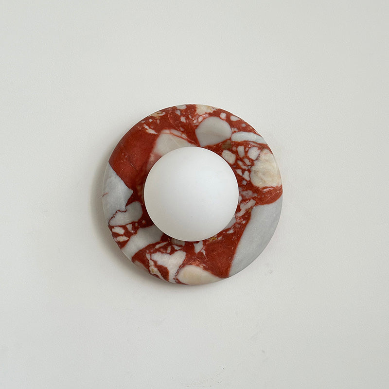 Hako Marble Indoor Wall Sconce