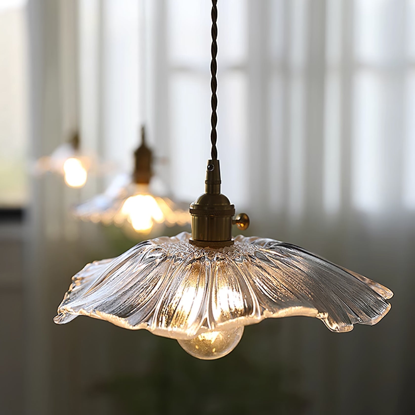 Lavor Flower Glass Ceiling/Pendant Light