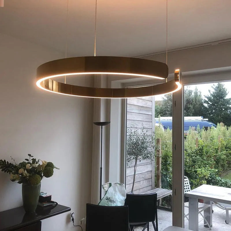 Soriel Pendant Light Luxury Minimalist LED Ring