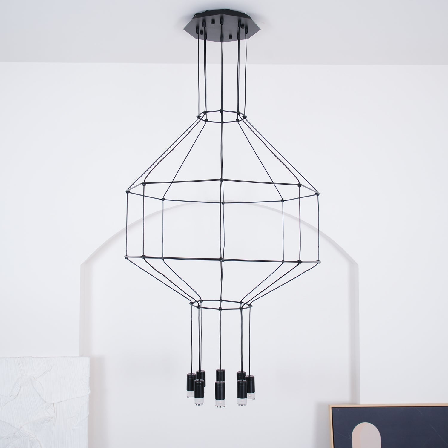 Lines Chandelier - Blowlighting
