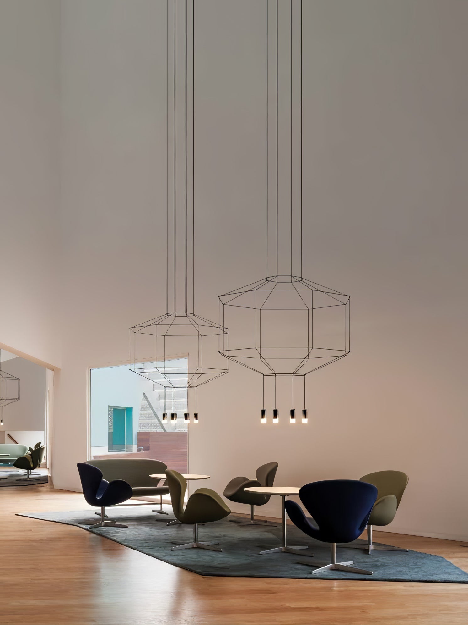 Lines Chandelier - Blowlighting