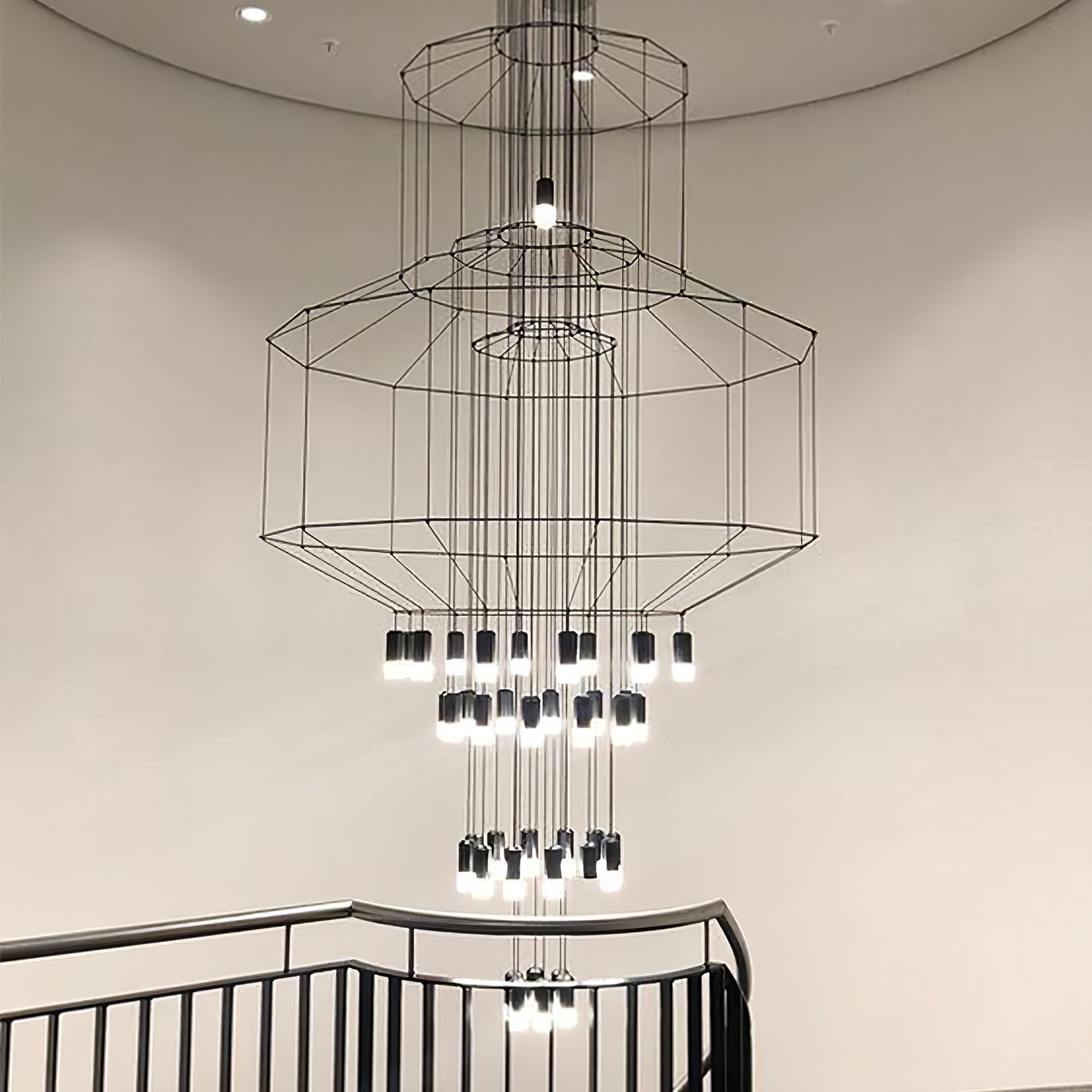 Lines Chandelier - Blowlighting