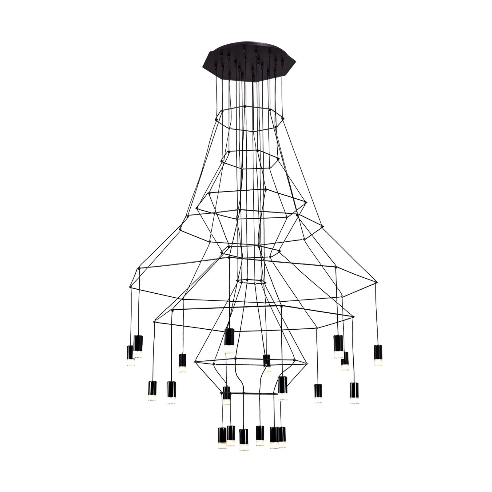 Lines Chandelier - Blowlighting
