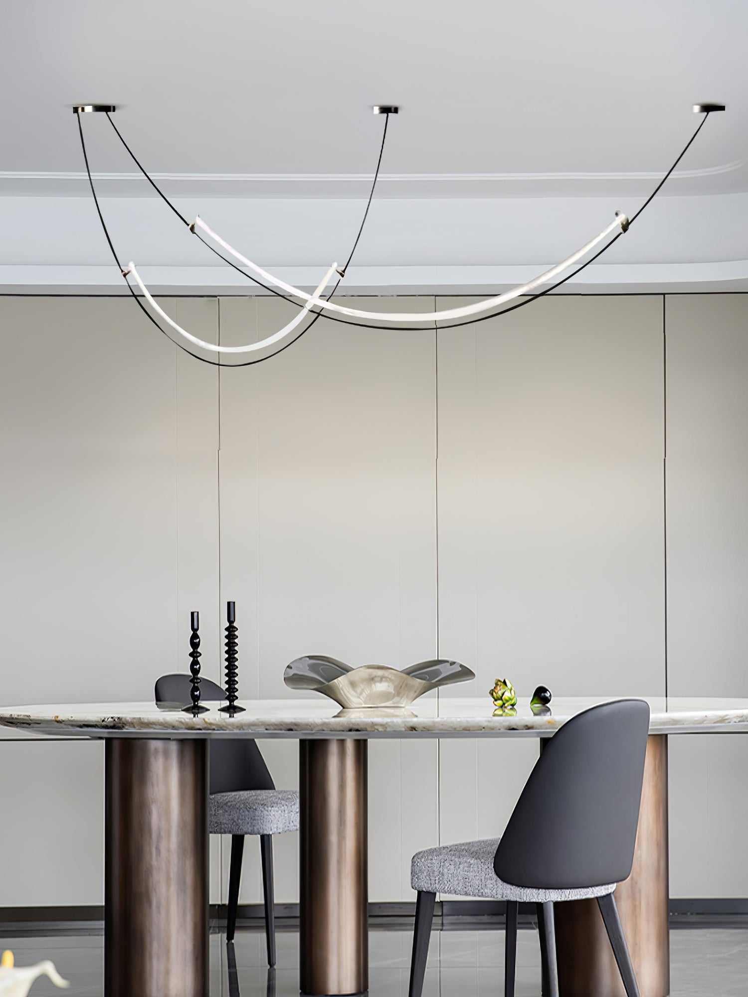Arisha Lampada a Sospensione LED Curva