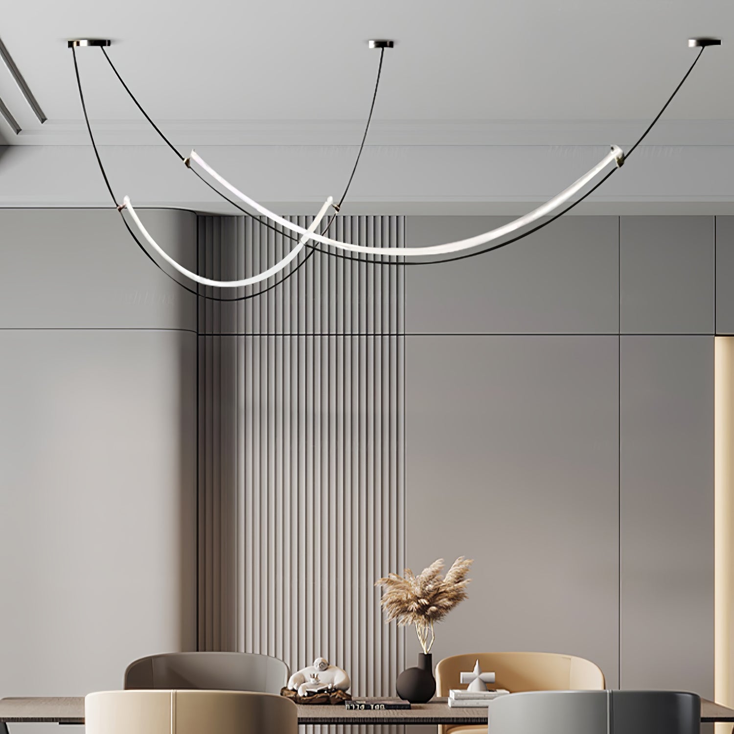 Arisha Lampada a Sospensione LED Curva