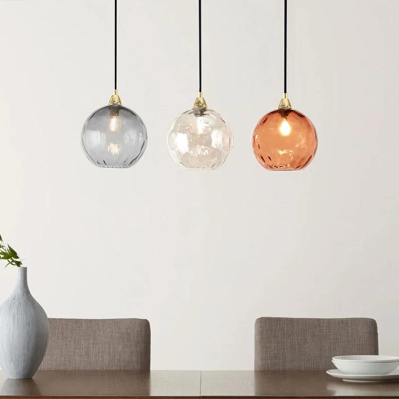 Avo Ripple Glass Pendant Lights