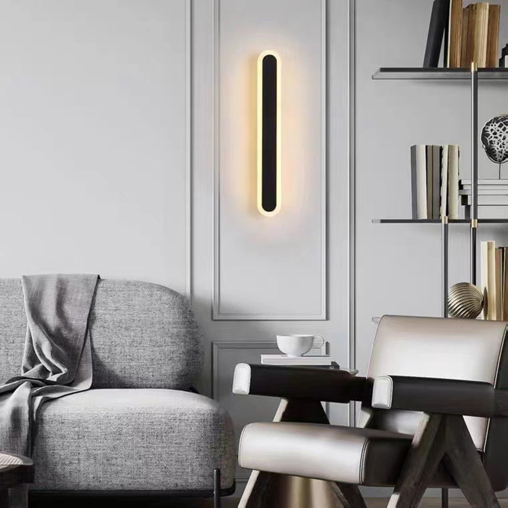 Rio Outdoor Wall Lamp Linear Oval