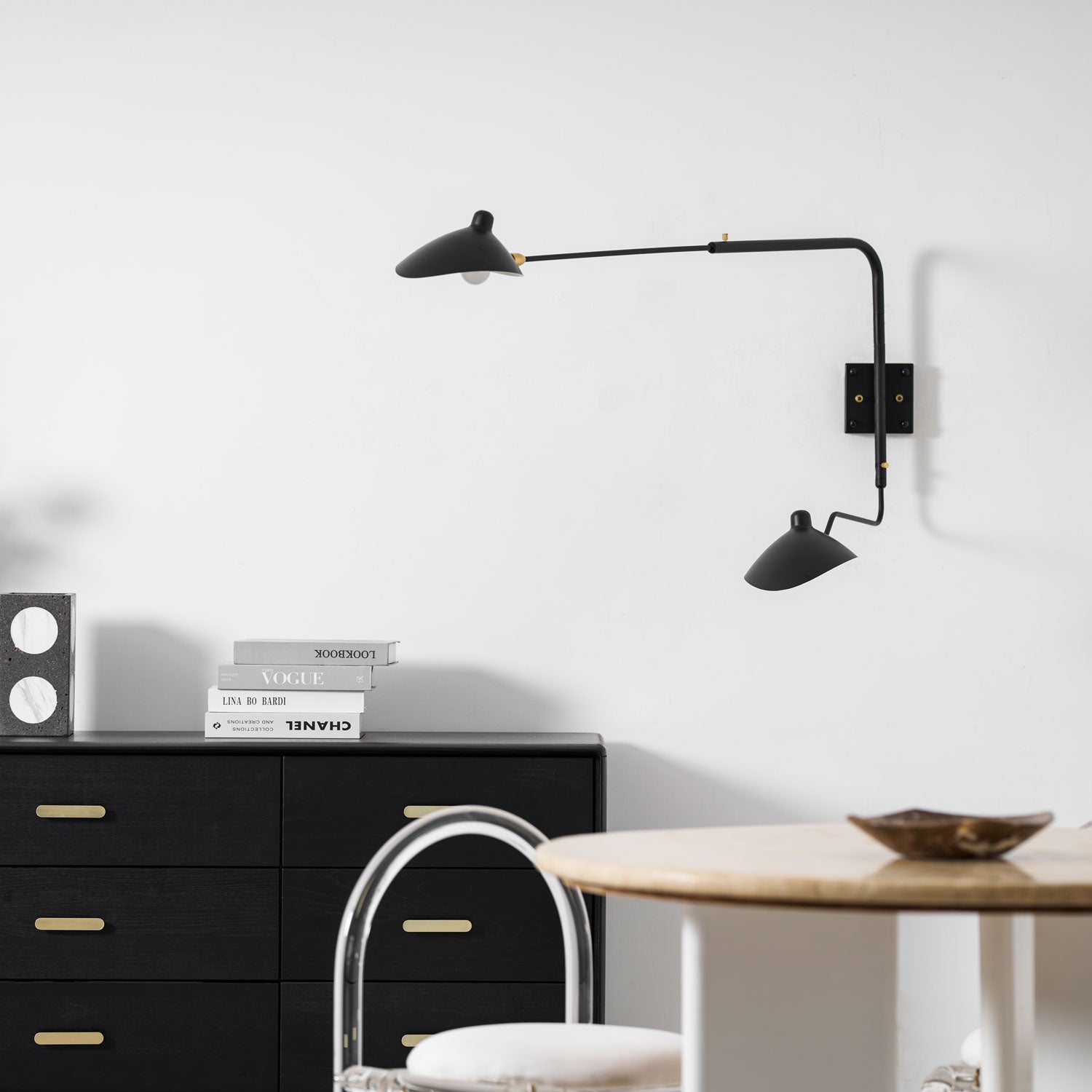 Serge Mouille Wall Sconce - Blowlighting