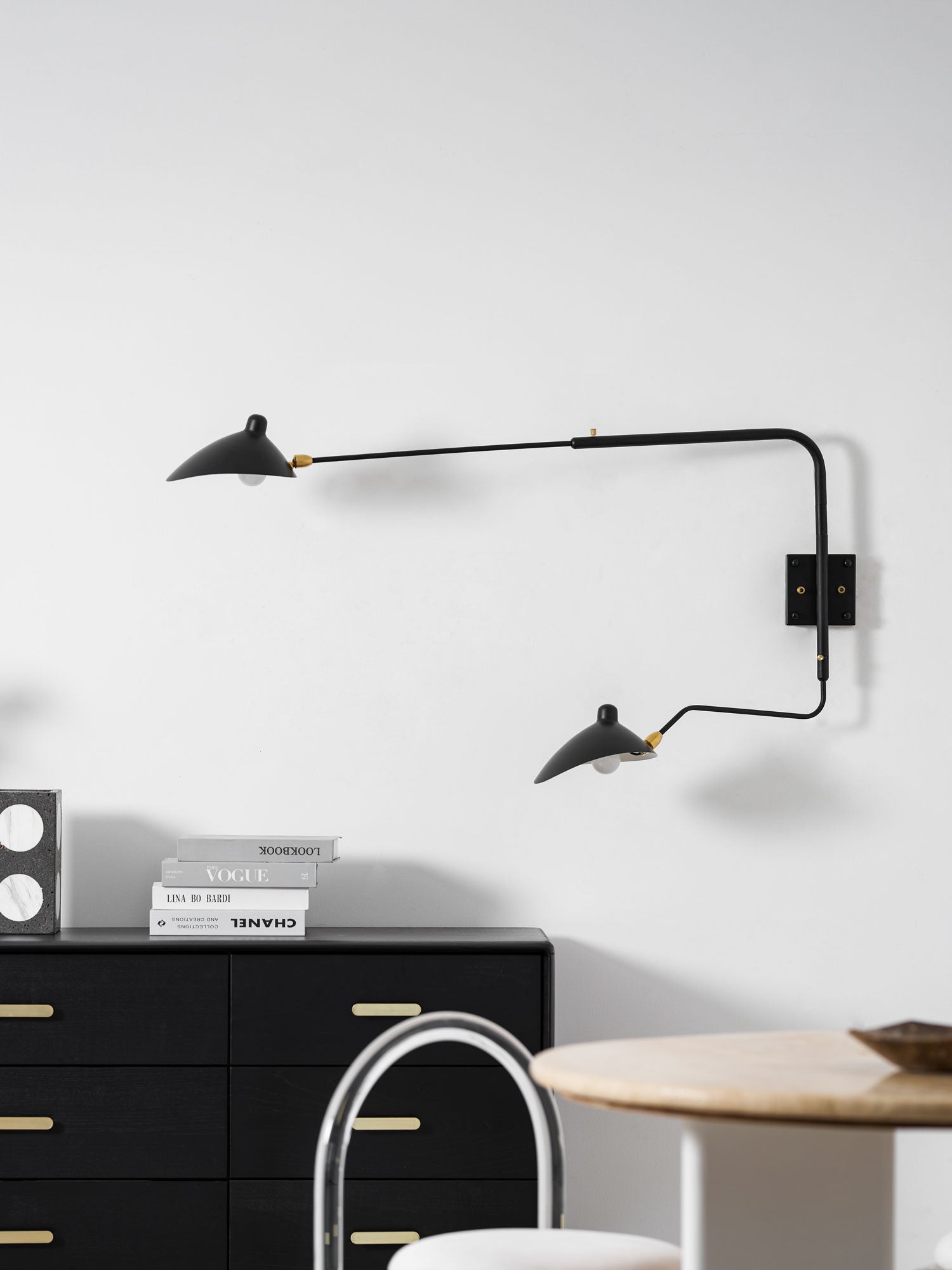 Serge Mouille Wall Sconce - Blowlighting