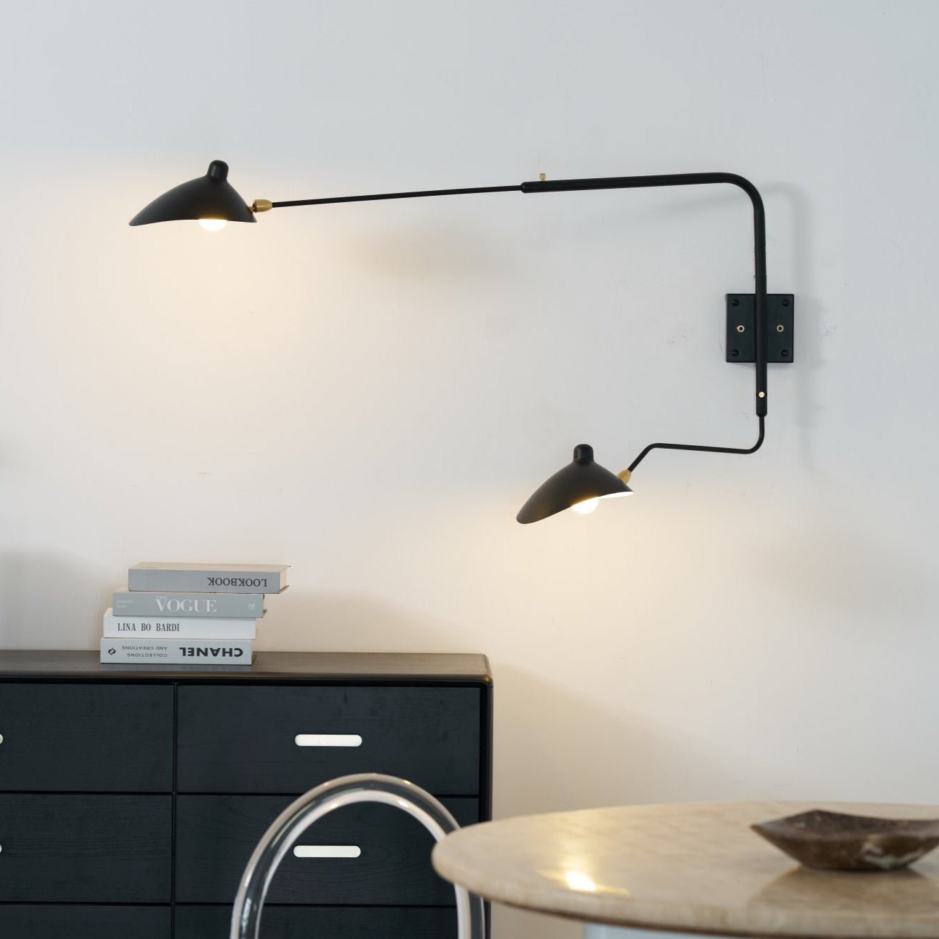 Serge Mouille Wall Sconce - Blowlighting