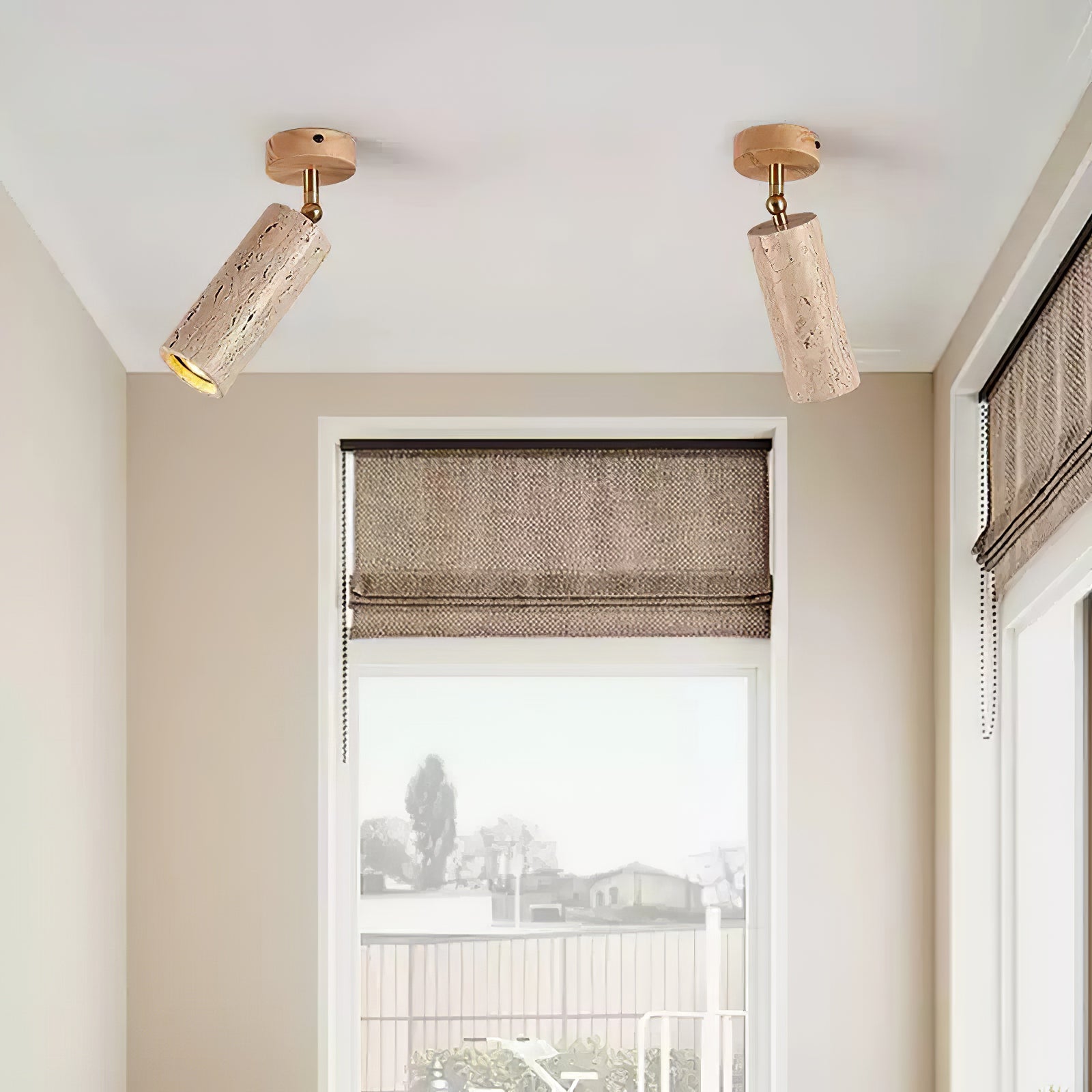 Mycaran Travertine Pendant Light - Neutralighting