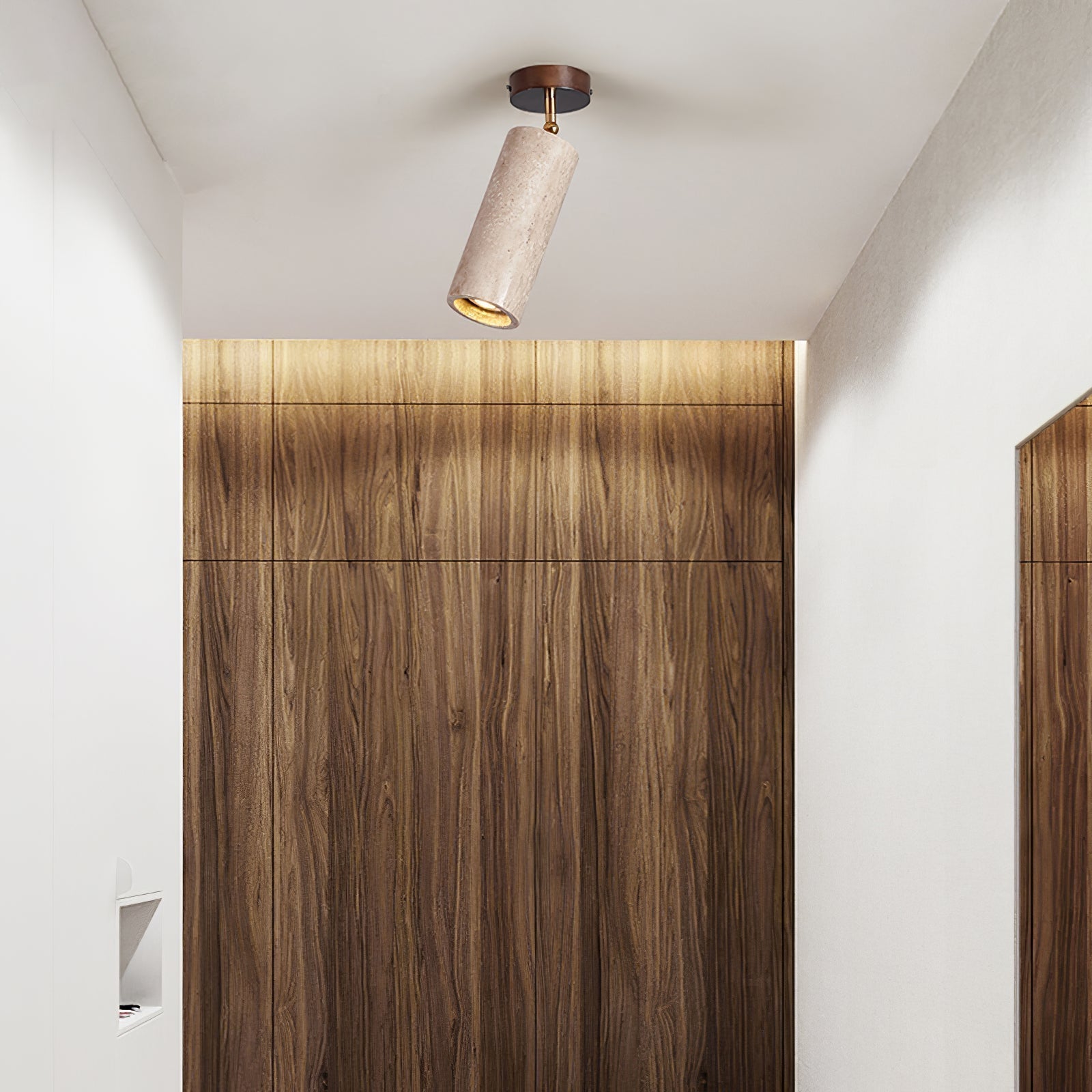 Mycaran Travertine Pendant Light - Neutralighting