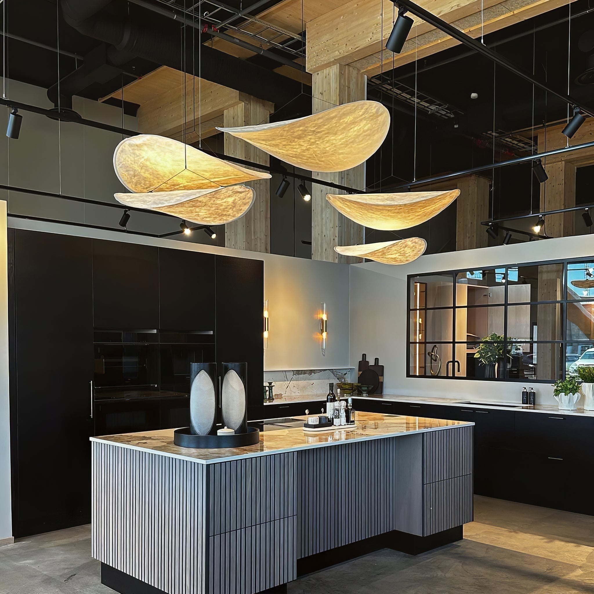 Tense Tyvek Pendant Lamp - Blowlighting