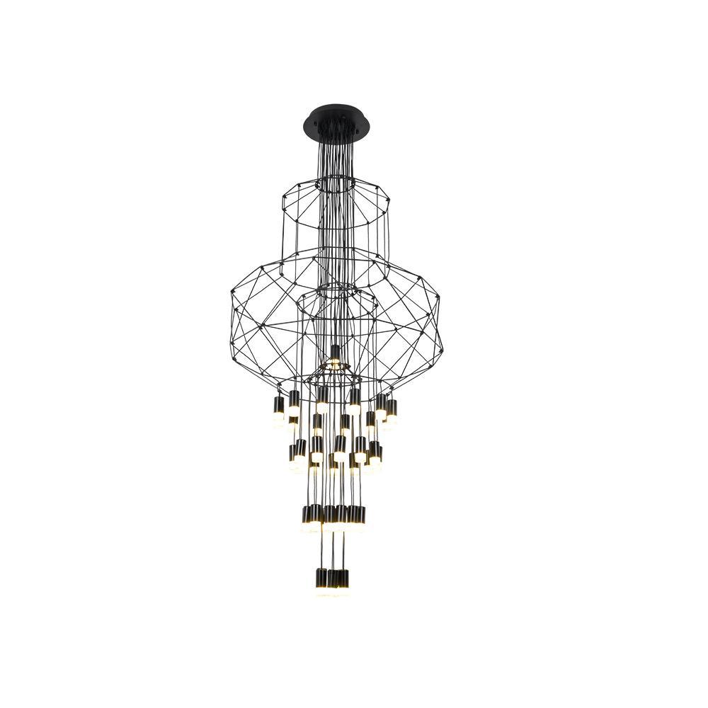 Lines Chandelier - Blowlighting
