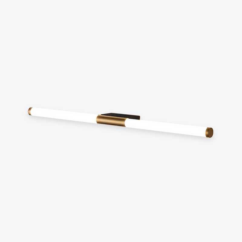 Aeri Minimalist Linear Wall Lamp, Gold