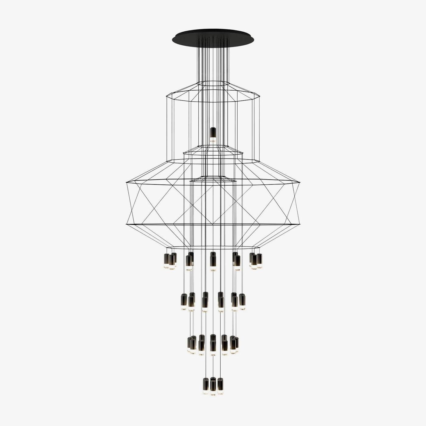 Lines Chandelier - Blowlighting