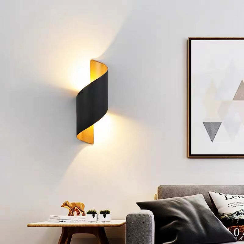 Marqen Wall Lamp Modern Conch Shape Spiral Outdoor