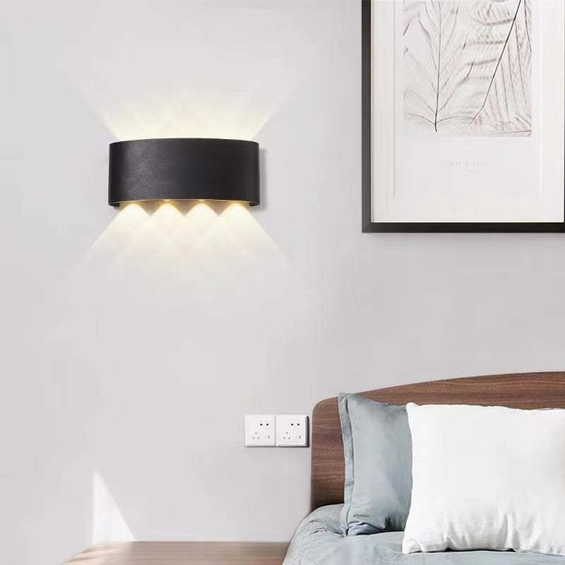 Nirex Wall Lamp Modern Rectangular Outdoor Water-wave