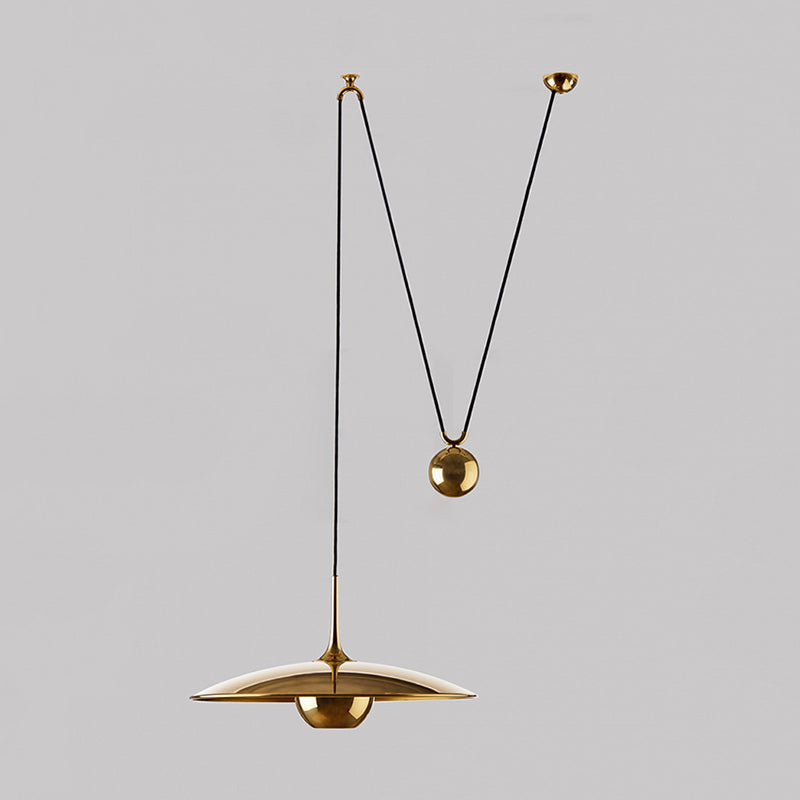 Kiren Minimalist Pendant Light, Gold
