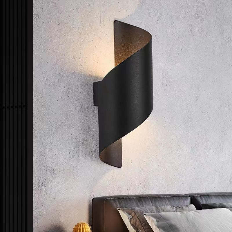 Marqen Wall Lamp Modern Conch Shape Spiral Outdoor