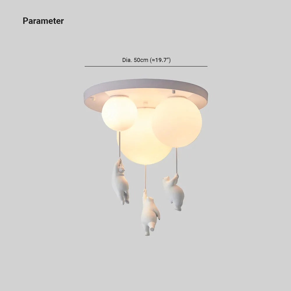 Seron Bear Balloon Ceiling /Pendant Light