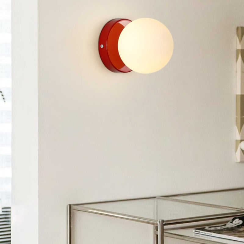 Velior Wall Lamp Round Globe Modern