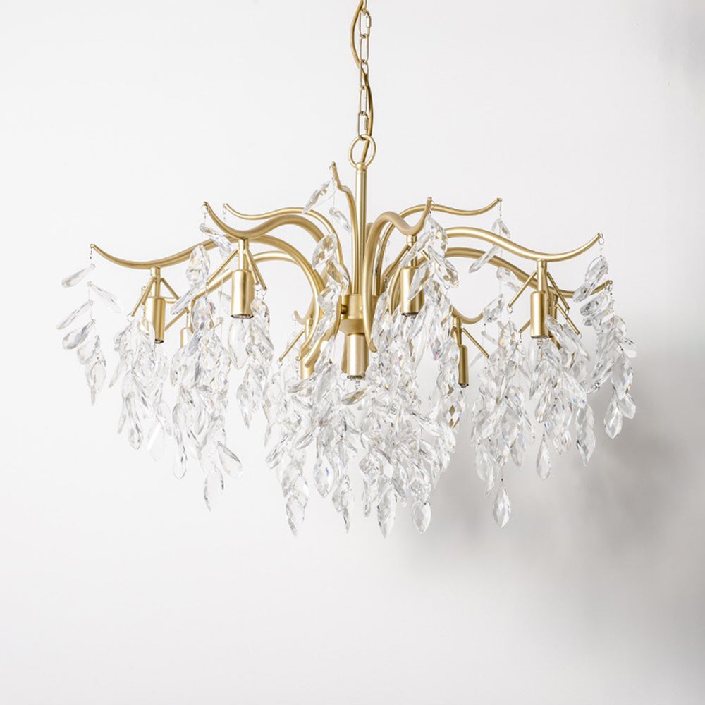 Kristy Elegante LED Fiore Lampada a Sospensione Moderno Lusso