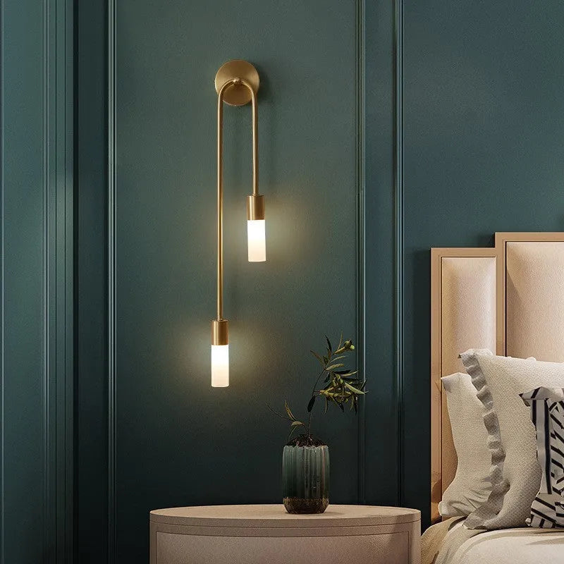 Nexor Modern Wall Sconce for Bedeside Gold 2 PCS
