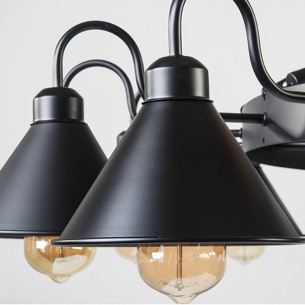 Silva Lampadari Candeliere Industriale Metallo LED Soggiorno