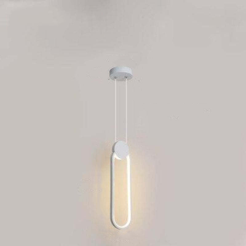 Kori Modern LED Pendant Light Black/White Living Room