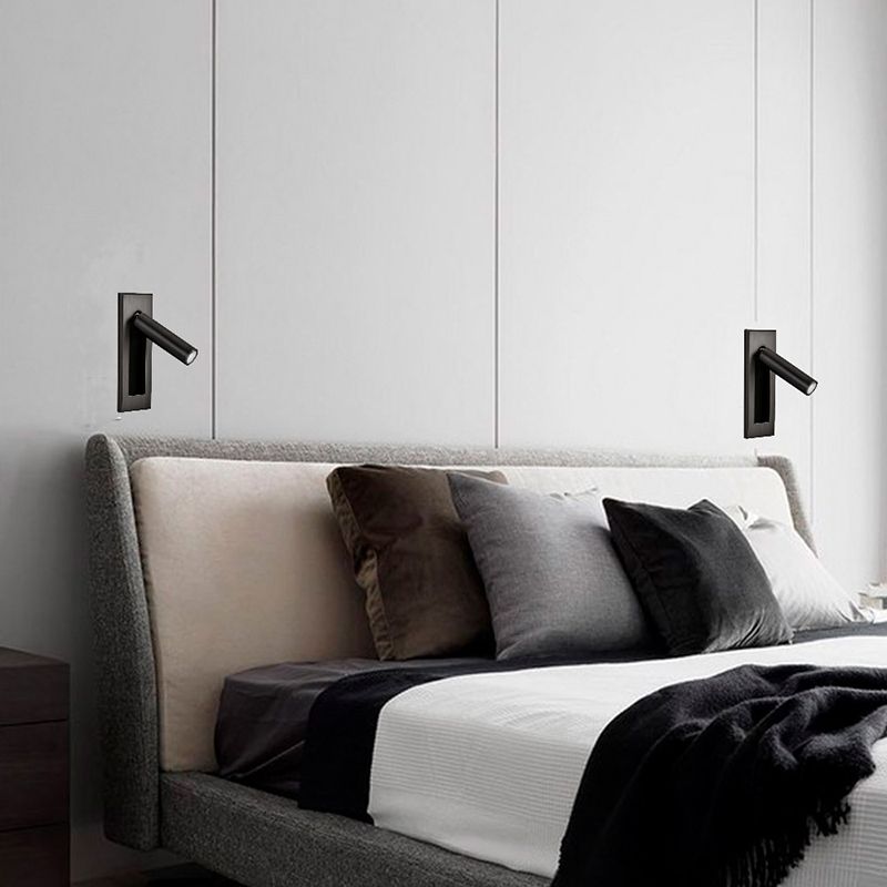 Noriel Wall Lamp Modern Rotatable Bedside Cylindrical